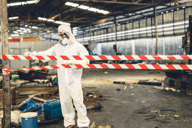 Professional Unattended Death Cleanup technician working in Montrose, PA